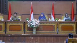 Paripurna DPRD Tanjab Timur Penyampaian Ranperda Tahun 2025